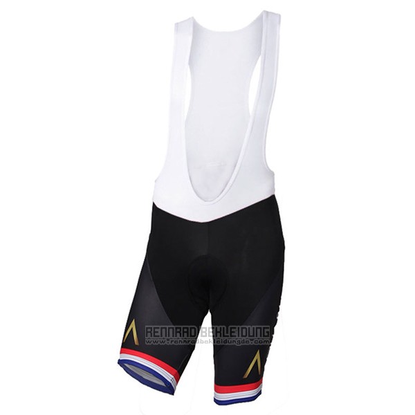 2017 Fahrradbekleidung Aqua Blue Sport Champion British Wei Trikot Kurzarm und Tragerhose